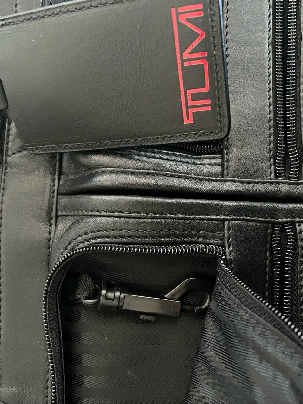 Tumi sleek leather